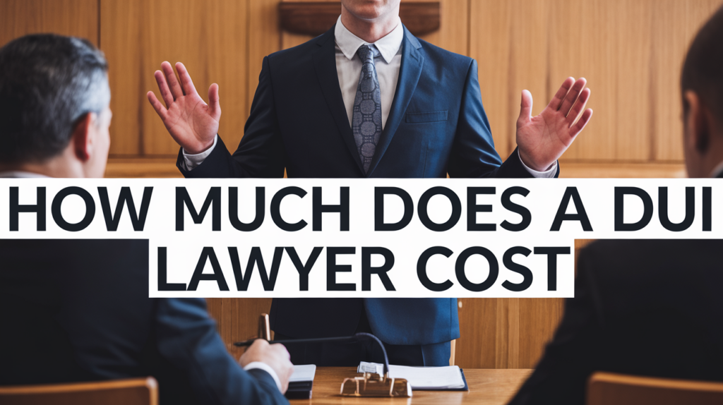 how much does a dui lawyer cost