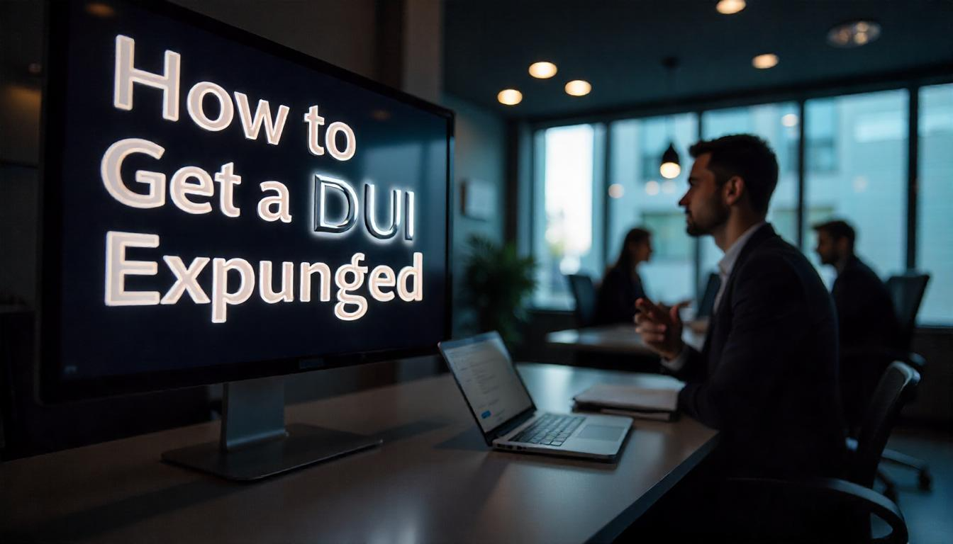How to get a DUI expunged