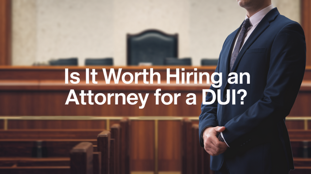 Is it worth hiring an attorney for a DUI