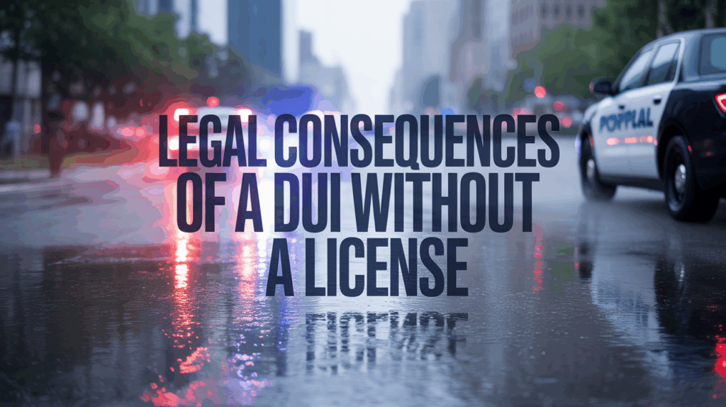 DUI without a license